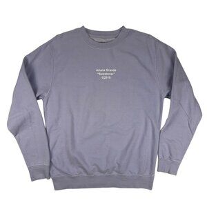 ARIANA GRANDE Sweetener Tracklist Crewneck M